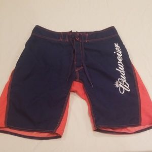 Budweiser board shorts size 32